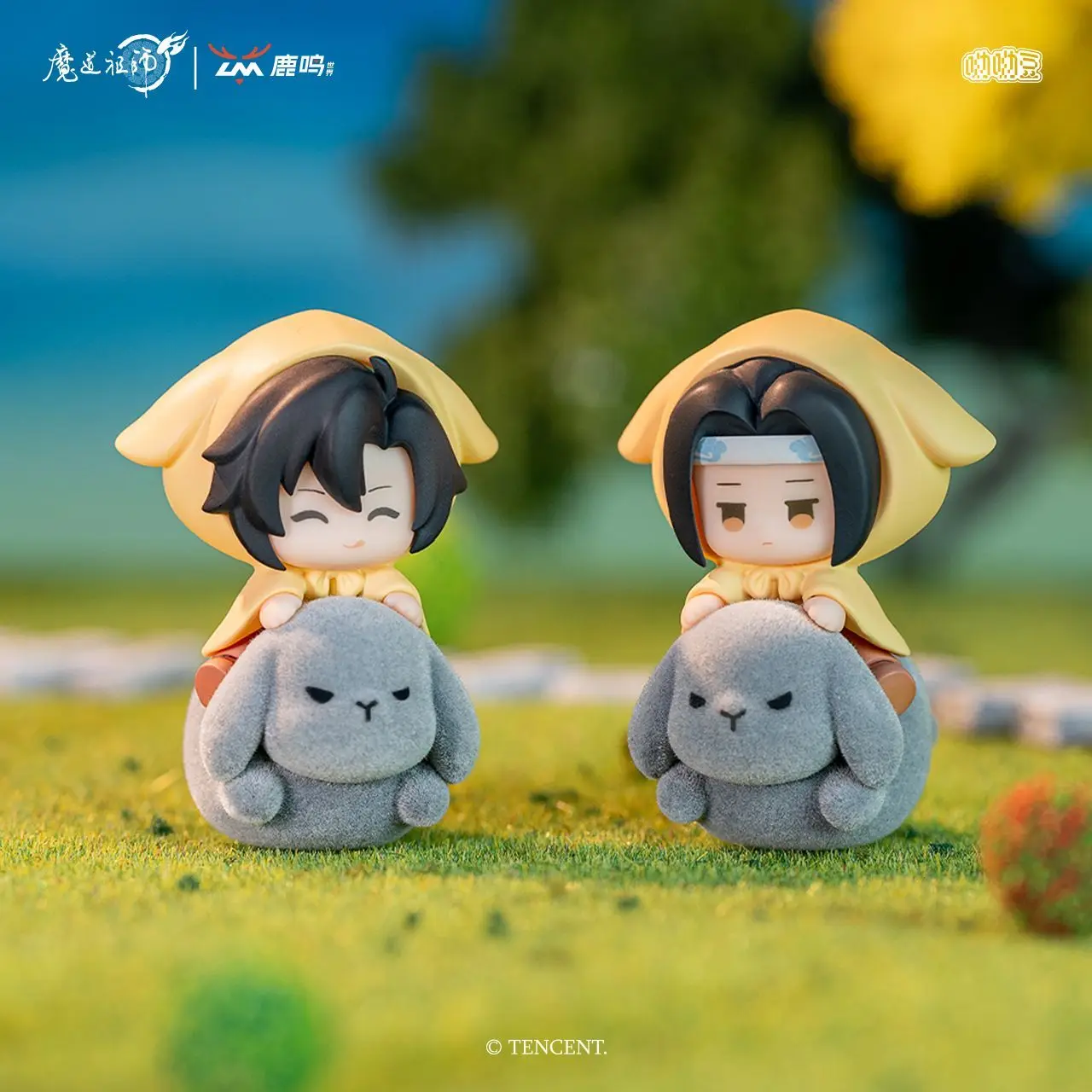 (В наличии) Оригинальная версия Grandmaster Of Demonic CultivationCute Pet Ride Affinity Series слепая коробка Wei Wuxian Ornament