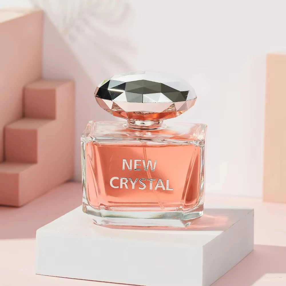 Nouvelles vapeurs de nouilles longue durée en cristal pour femmes, 100ml, notes florales fruitées, eau de parfum, chauffe-citerne frais, parfum