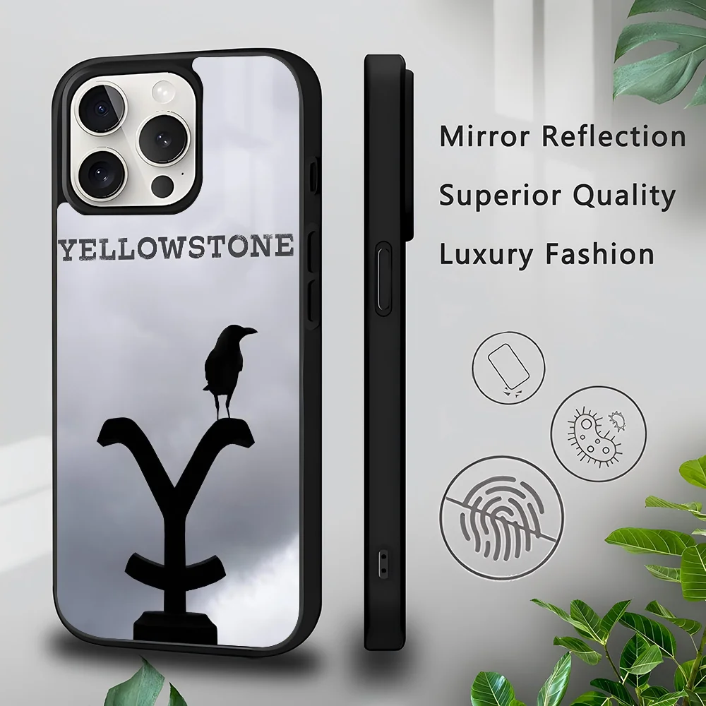 

TV Show S-Series Y-Yellowstone Phone Case For IPhone 16 15 14 13 Pro Max 11 Mini Alex Mirror For Magsafe Wireless