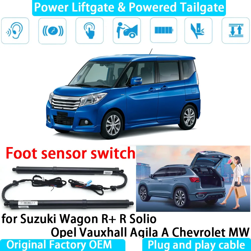 

for Suzuki Wagon R+ R Solio Opel Vauxhall Agila A Chevrolet MW Automatic Electric Power Liftgate Powered Tailgate Strut Gate