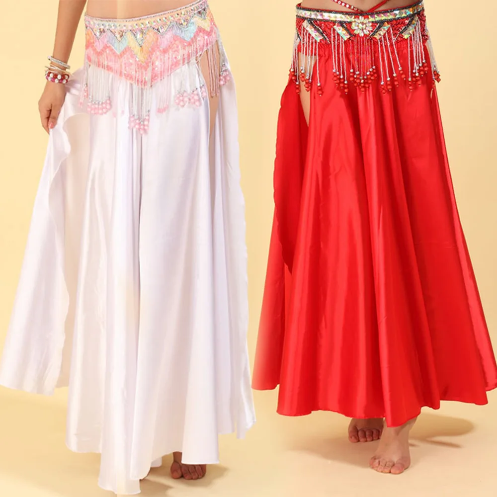 

tribal belly dance Xinjiang dance big swing skirt Indian dance skirt national costume for oriental dance