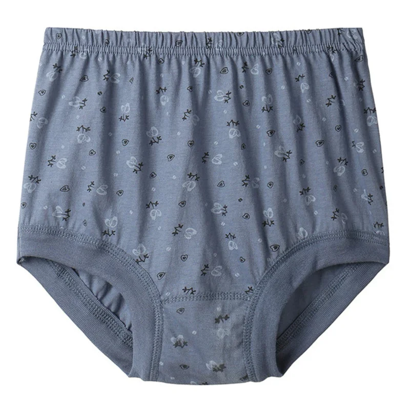 6 عبوات من الملابس الداخلية النسائية القطنية ذات المقاسات الكبيرة، سراويل داخلية ناعمة قابلة للتنفس للسيدات الناضجة L-5XL #6