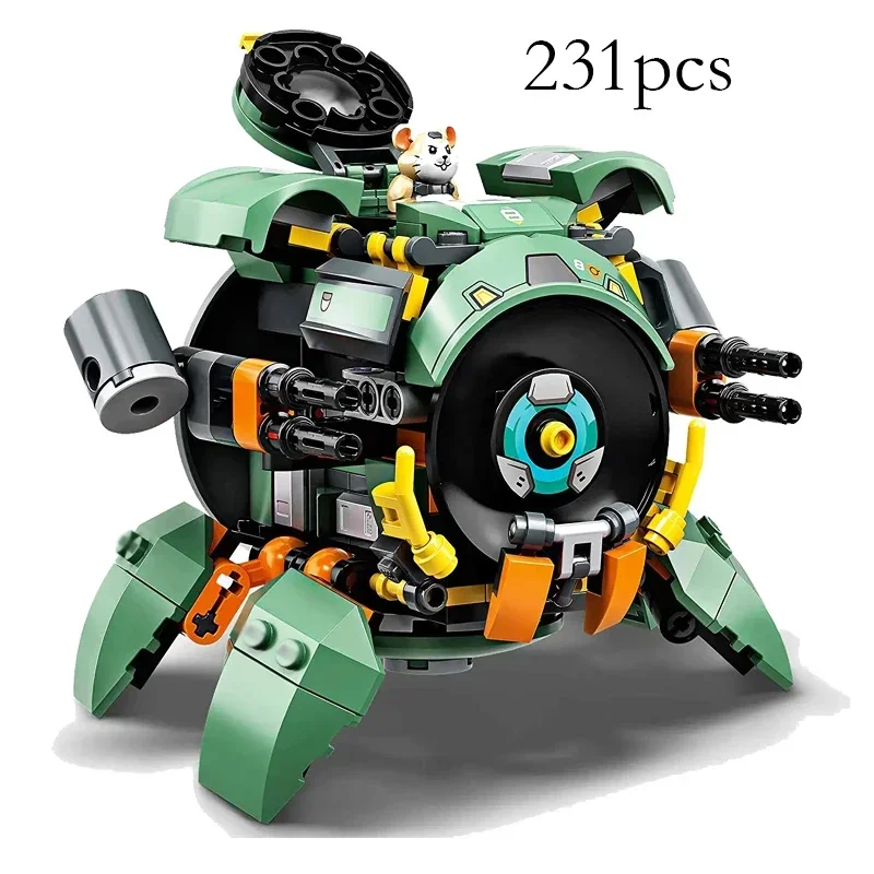 

231pcs Building Blocks Bricks Wrecking Ball Compatible Lepining 75976 Overwatching Toys for Children Christmas gifts