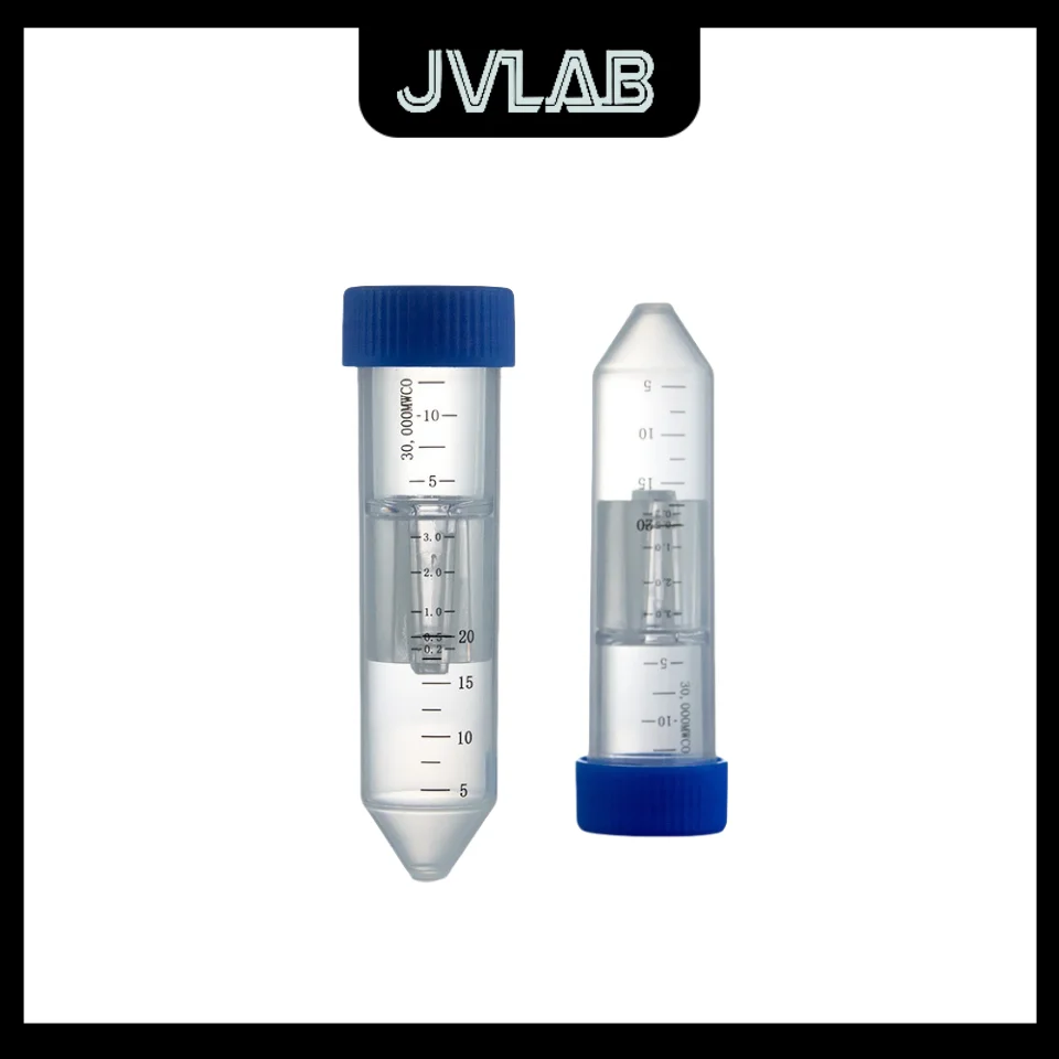 

15mL Ultrafiltration Centrifuge Tubes 5/10/30/50/100 kda 2pcs – PES Membrane Protein Concentrator Microbial Separation