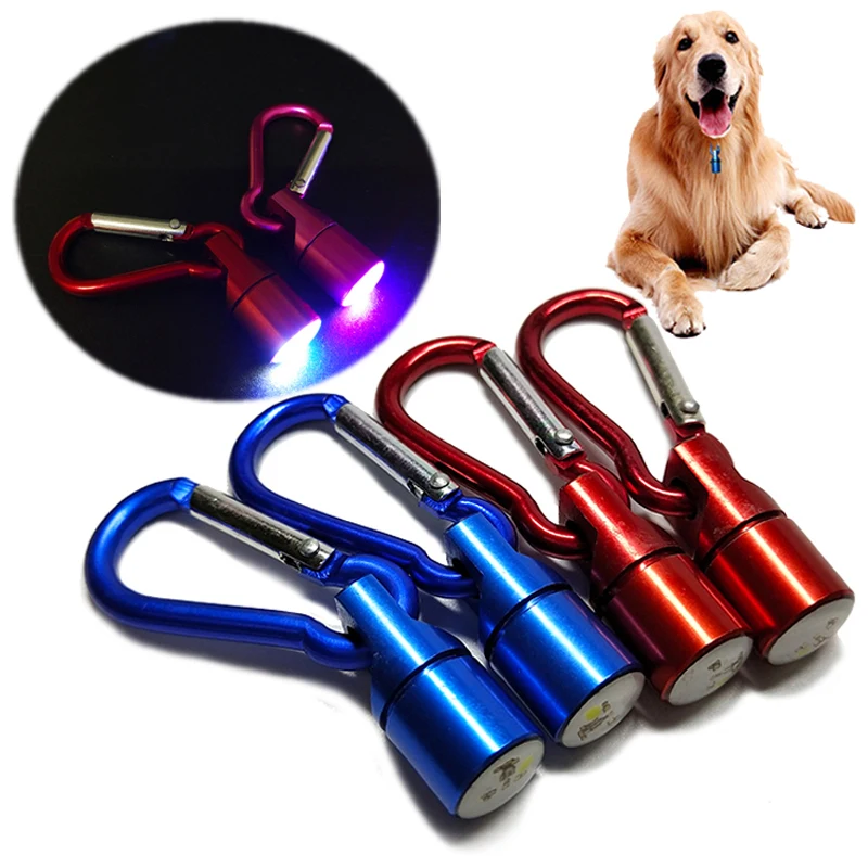 LED Luminous Fashionable Flash Identification Pet Light Night Walking Dog Pendant Multi-purpose 10pcs/Lot