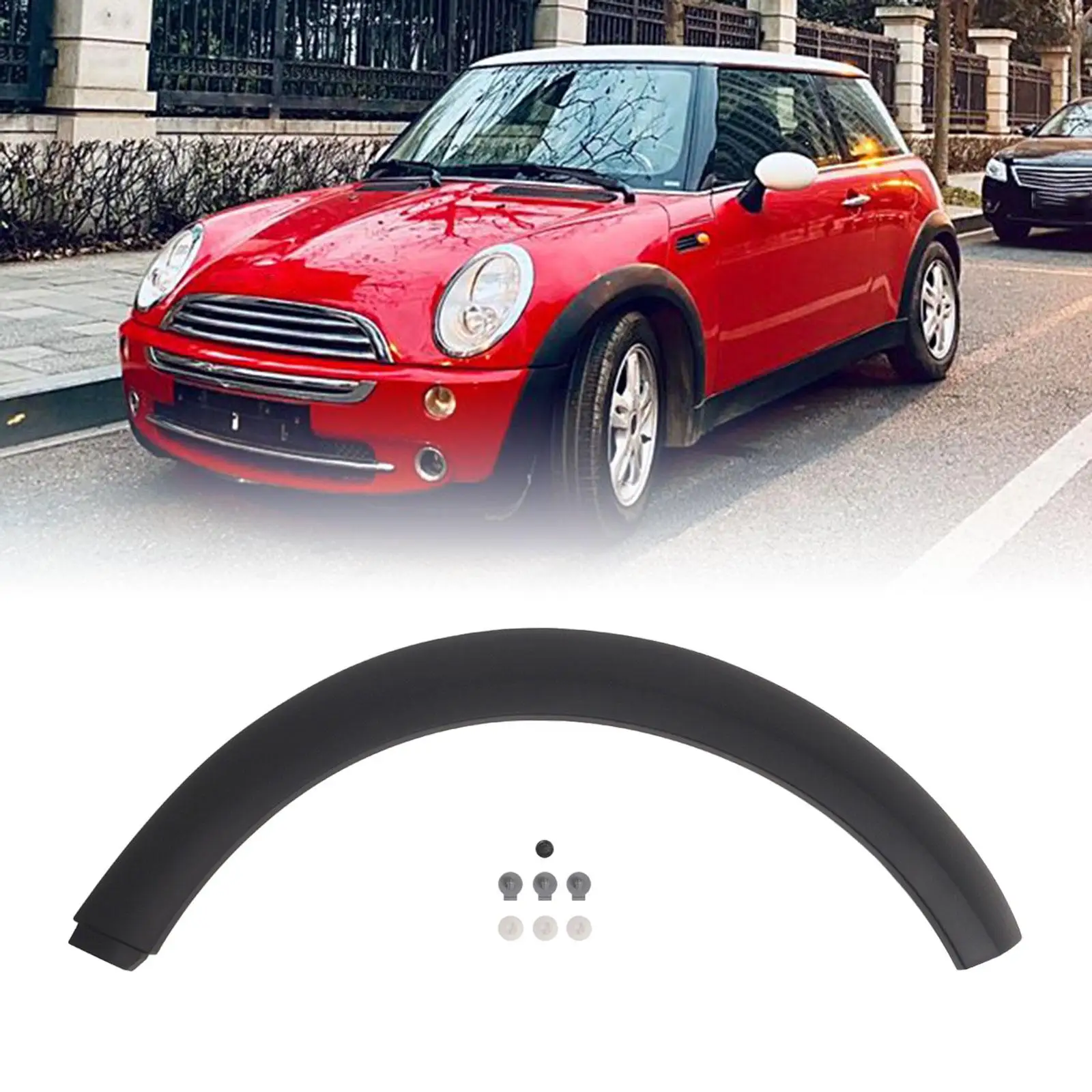 

Wheel Arch Cover Trim Accessory Replace Parts 51131505868 for BMW Mini Copper S Conv. R52 05-08 Conv. R52 05-08 S R53 02-06