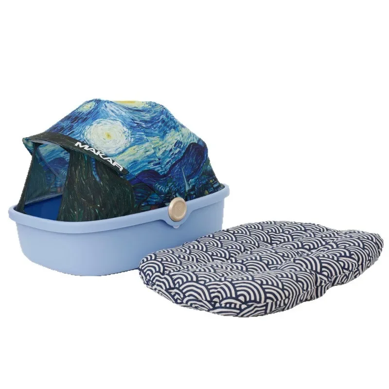 

Hot Sale, Pet Supplies, Large Plastic, Cat Litter Box, Tent Type, Cat Nest