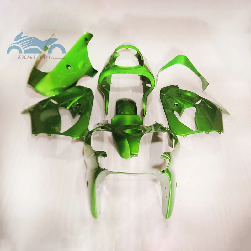 

Free Custom motorcycle fairing kits for KAWASAKI Ninja ZX9R 2000 2001 ABS sports fairings kit ZX 9R 00 01 green aftermarket