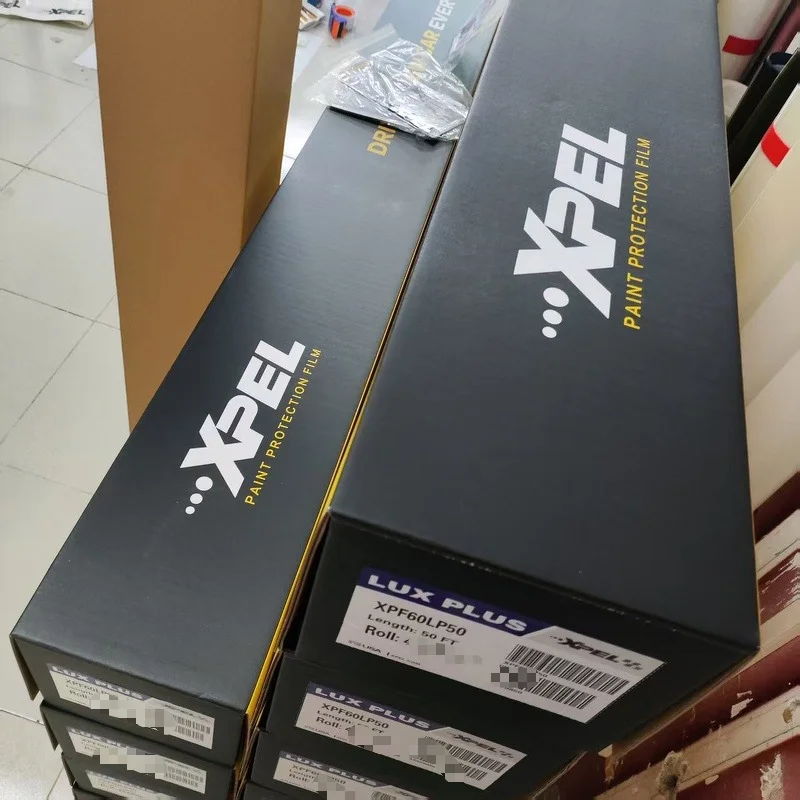 

6.5-9.5Mil XPEL High Gloss Automotive Paint Protection Film Transparency TPU PPF Hydrophobic Self Healing Anti Scratch Durable