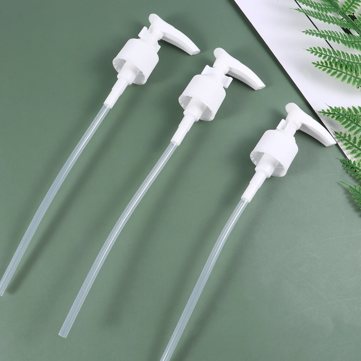 Tête de pompe à pression en plastique de 24Mm, 6 pièces, remplacement pour bouteille de shampoing, distributeur de savon, salle de bains, cuisine, bouteille