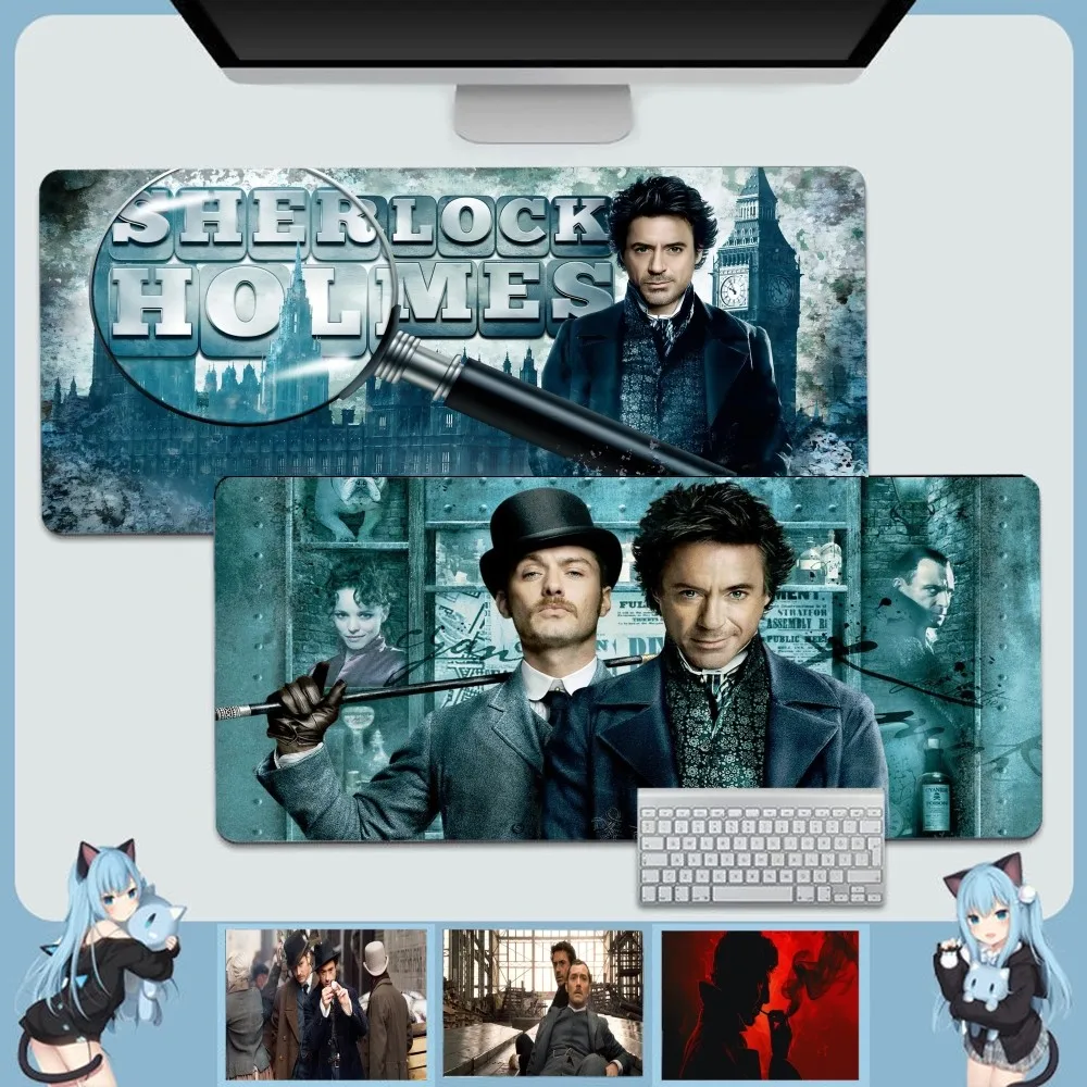 

I Am S-Sherlock H-Holmes Mousepad Boy Pad Natural Rubber Gaming mousepad Desk Mat Size for Gameing World of tanks CS GO Zelda