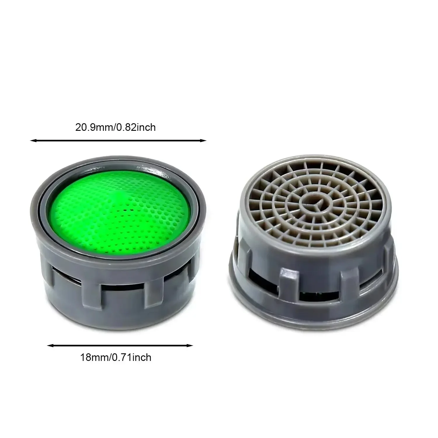 20Pcs Faucet Aerator Flow Restrictor Replacement Parts Insert Sink Aerator Basin Tap Filter Kitchen Faucet Accessories