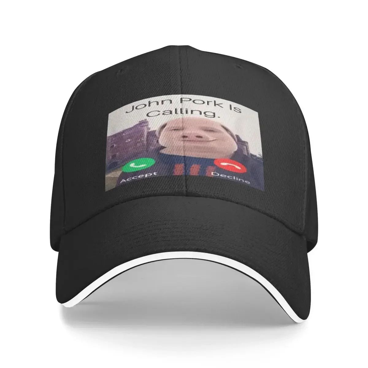 John Pork Is Calling Answer Call Phone Cap Men Caps Women Baseball Caps Cap Man Summer Man Hat Baseball Cap