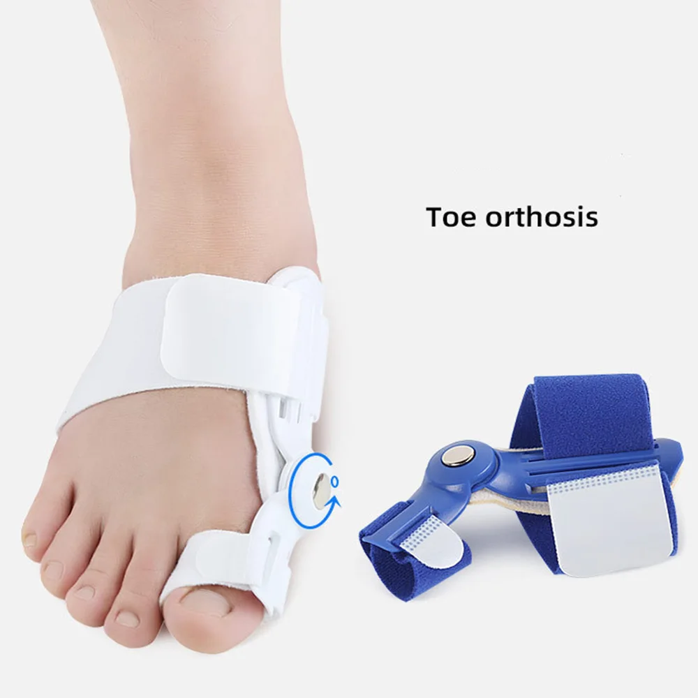 1pcs Orthotics Big Toe Corrector Hallux Valgus Foot Pain Relief Feet Guard Care Bone Corrective Bunion Night Day Splint Straight