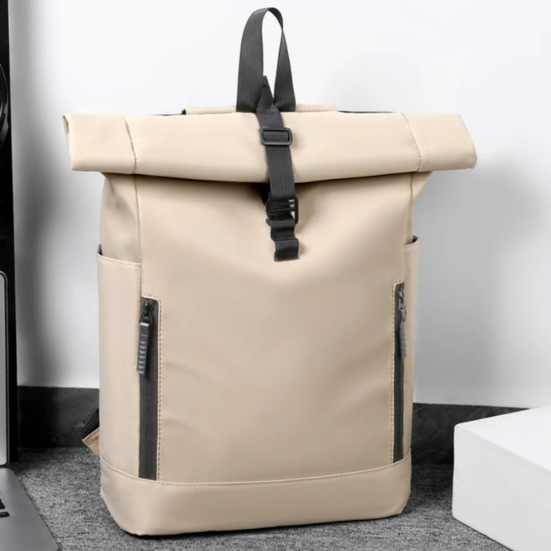

New Trendy Nylon Backpack Wear-resistant Fabric 16-inch Laptop Bag Large Capacity for Business Trip Travel Commute & Leisure