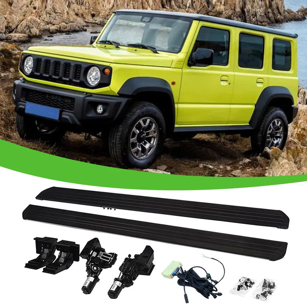 

Подножки PowerStep подходят для Suzuki Jimny 4D 2024 2025, мощный Электрический поднос для порога