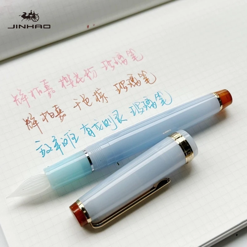 JINHAO 82 Glass Dip Pen Handcrafted Finely Ground  for Calligraphy Smooth Writing Stationery School Office Art Supplies view 3