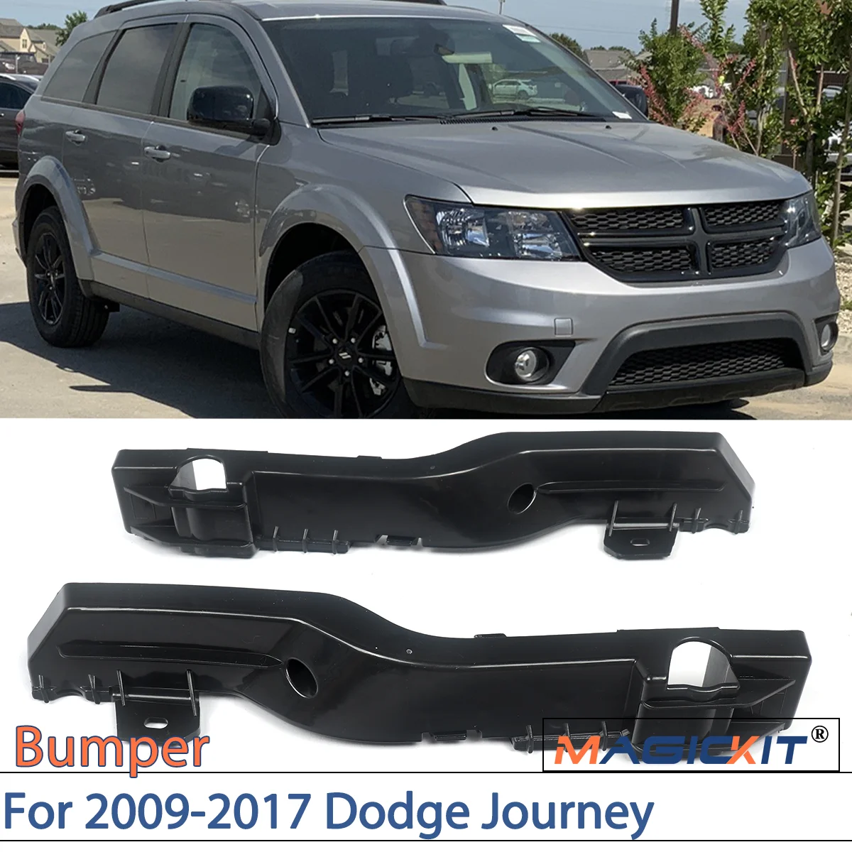 

Кронштейн для переднего бампера 2009-2020 Dodge Journey, 2 шт.