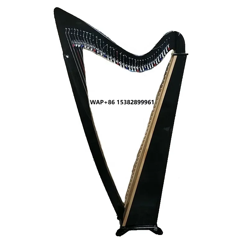 

Professional 34 36 38 Strings Lever Harp 22/34 Nylon String Tuba Instrument for Beginners Piano Harp with No Arpa De Pedal