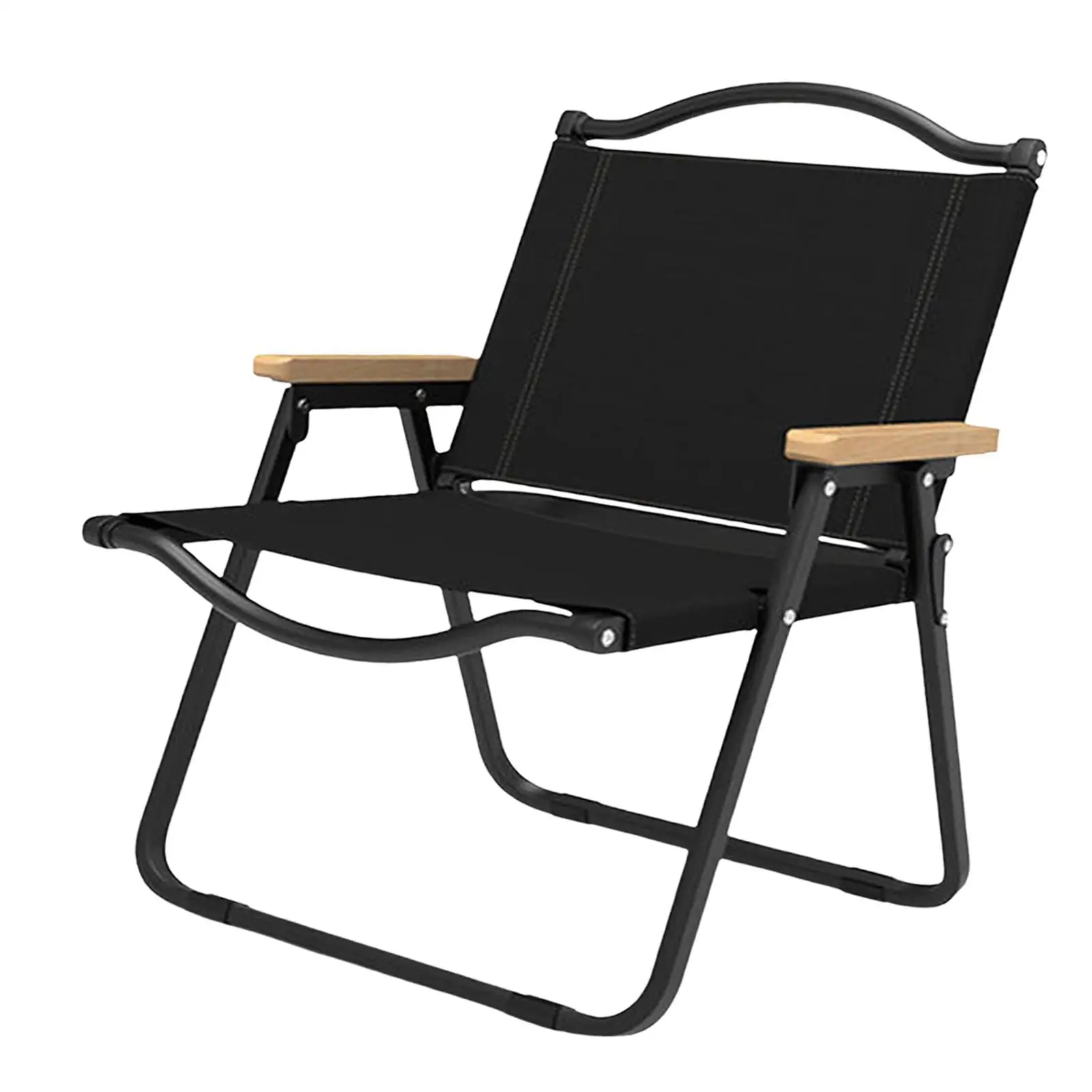 Portable Camping Folding Chair, Heavy Duty Comfortable Stable Practical Hiking Seat for Patio Barbecues Lawn Beach Picnics Portable Camping Folding Chair, Heavy Duty Comfortable Stable Practical Hiking Seat for Patio Barbecues Lawn Beach Picnics