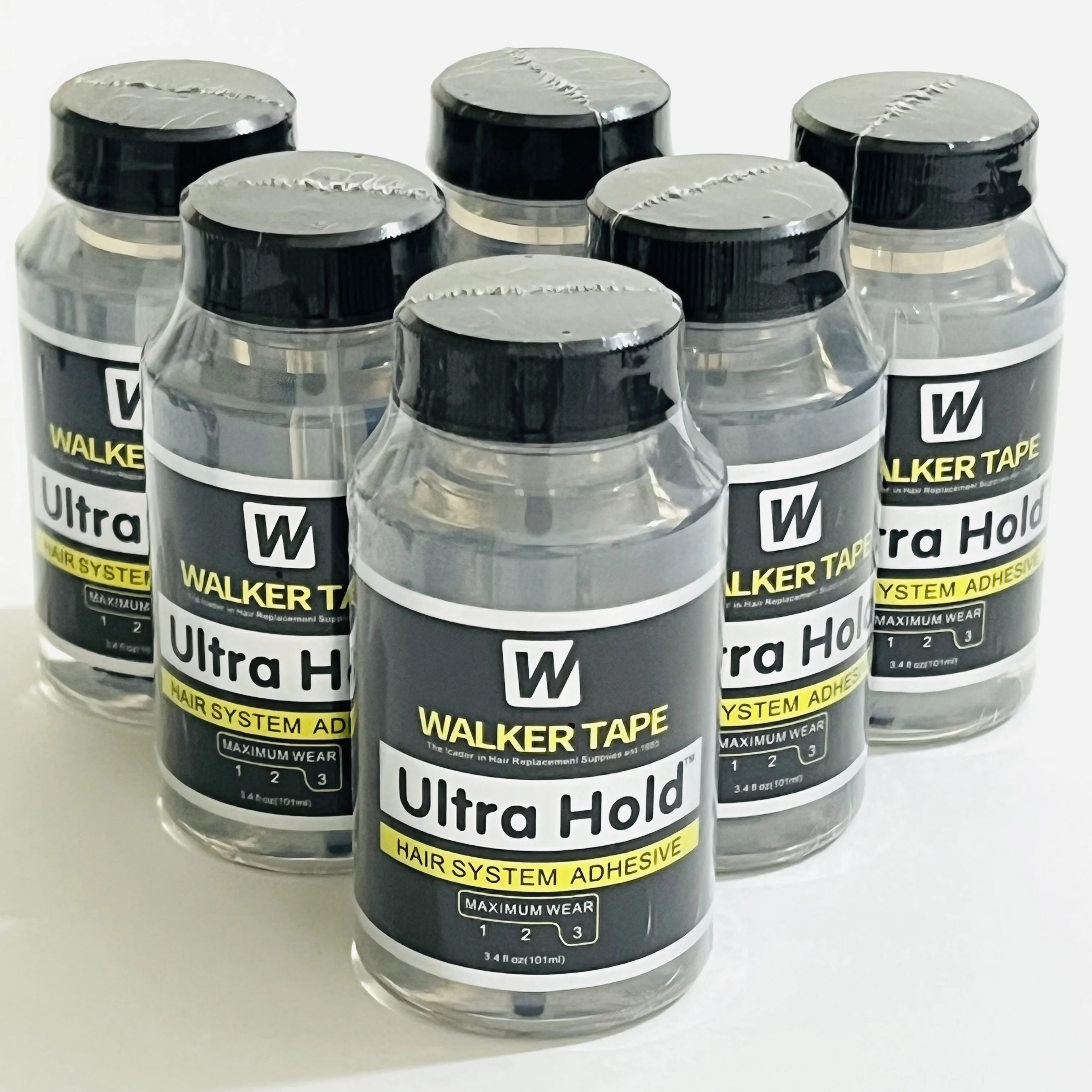

Wholesale Waterproof Walker Tape Ultra Hold Lace Wig Glue Transparent Lace Adhesive for Hair Replacement Brush-on Glue