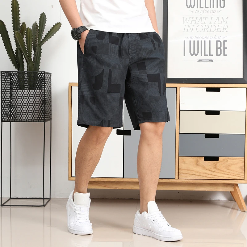 

Мужские повседневные шорты больших размеров, уличная одежда, хлопковая рабочая одежда, летние дышащие шорты до колена для фитнеса, спортивные шорты, мужская спортивная одежда 6XL