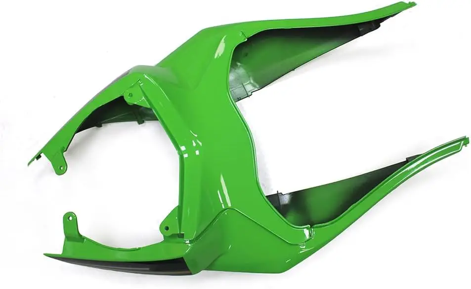 ABS Fairings Kit لكاواساكي ZX6R 636 2009 2010 2011 2012 09 10 11 12 دراجة نارية أخضر أسود Fairings هيكل السيارة إطار الجسم #6