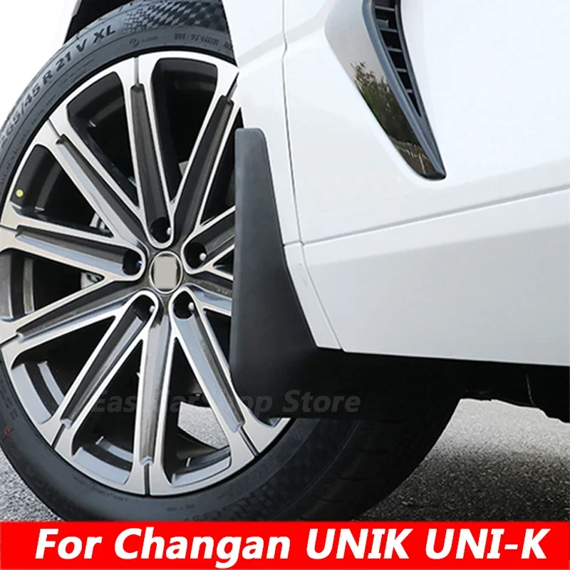 

For Changan UNIK UNI-K 2021 2022 2023 Car Front Rear Mudflaps Fender Flares Mud Flaps Painted Mudguards Splash Guard Accessories