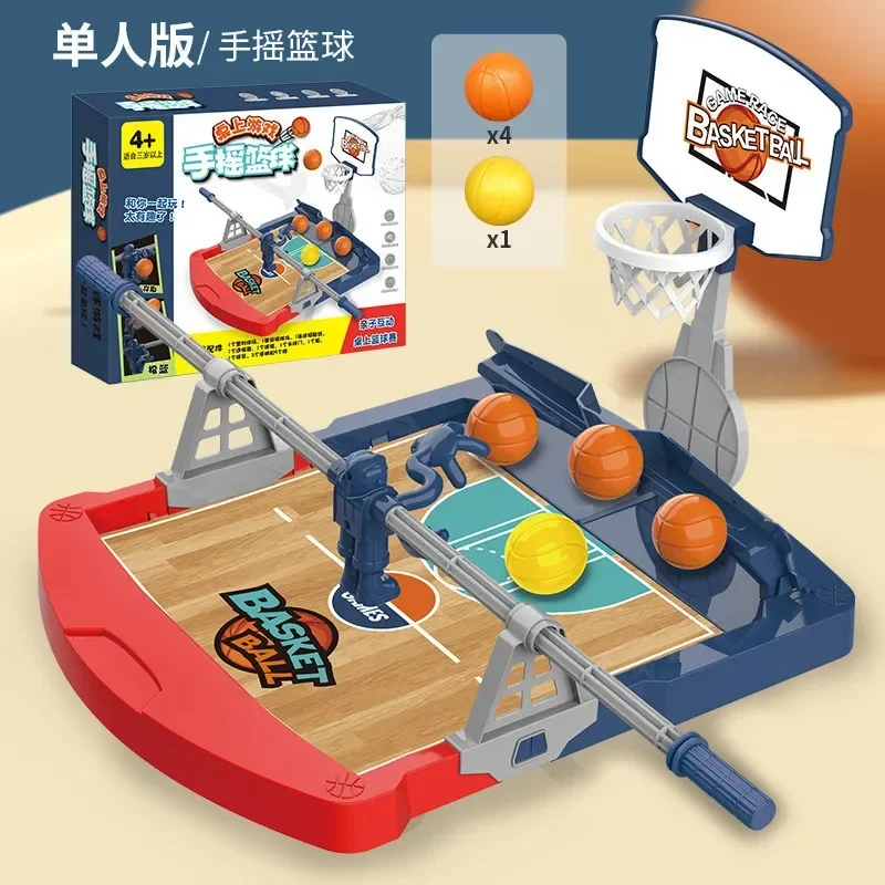 Mini Catapult Fingertip Basketball Toys Portable Party Goal Game Parent-child Interactive Board GameToys Gift for Kids Adult