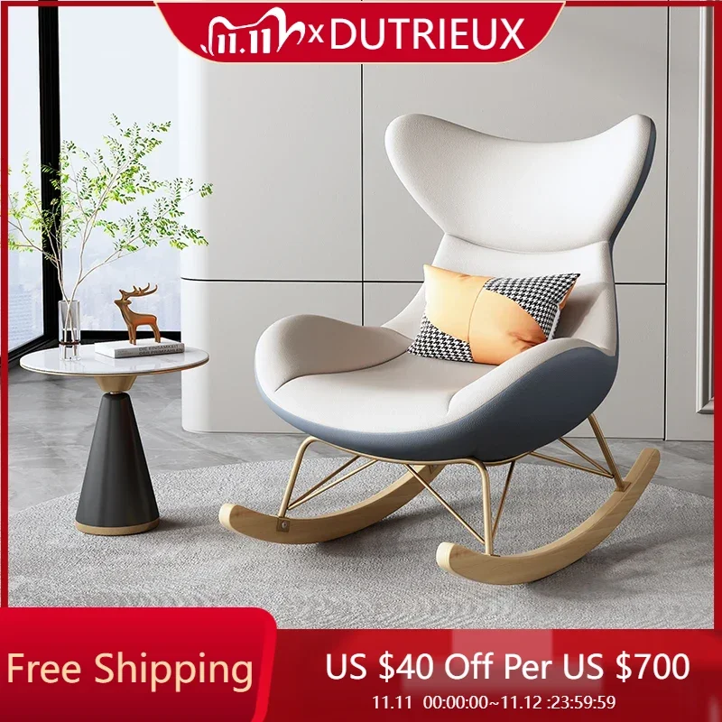 Camping Nordic Chairs Living Room Luxury Rocking Single Chairs Modern Outdoor Balcony Design Fauteuil Salon Home Decoration