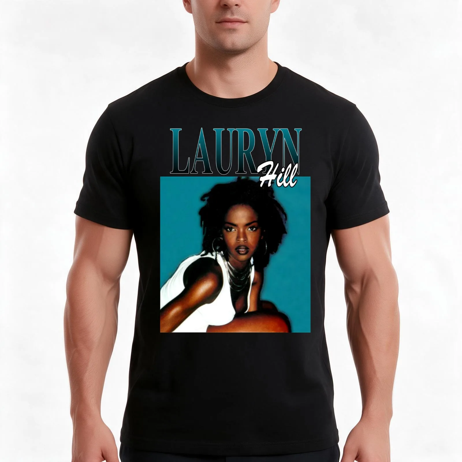 Funny Gift Lauryn Hills fans T-Shirt Summer Casual Cotton Tee Oversized Streetwear Tops Vintage Graphic Print 100% Cotton