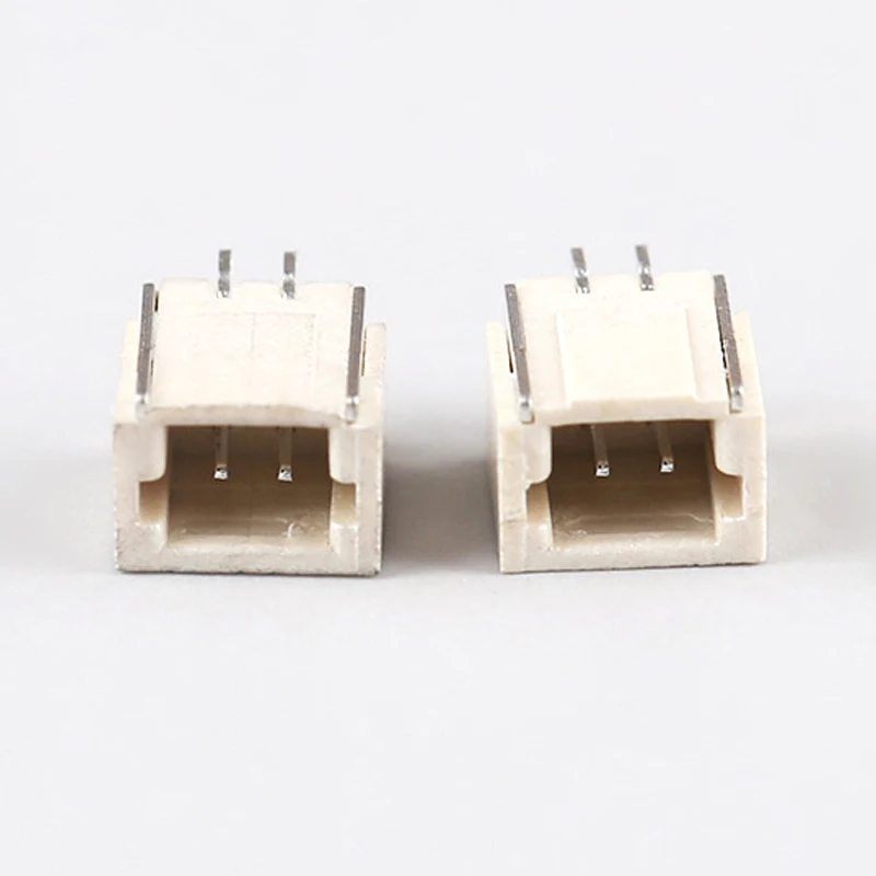 100PCS SH1.0 spacing needle socket connector horizontal SMT high temperature resistant beige terminal socket connector 2P-8P