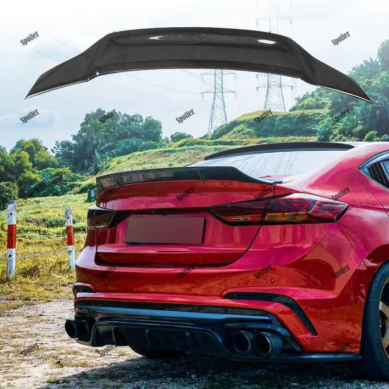 Подходит для Hyundai Lingdong 2017-2020 годов модифицированный спойлер не требует сверления отверстий крепления