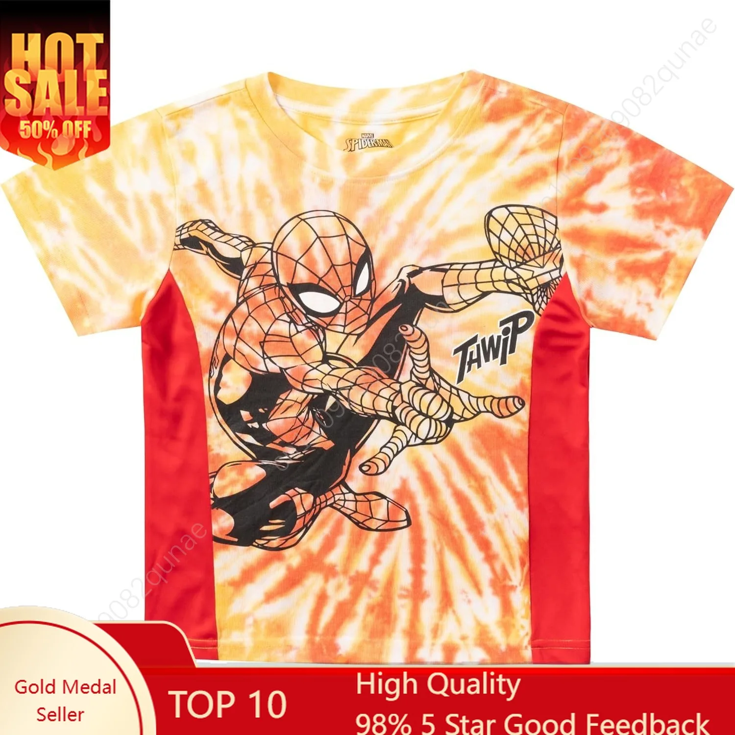 

Marvel Spider-Man Mens Short Sleeve T-Shirt