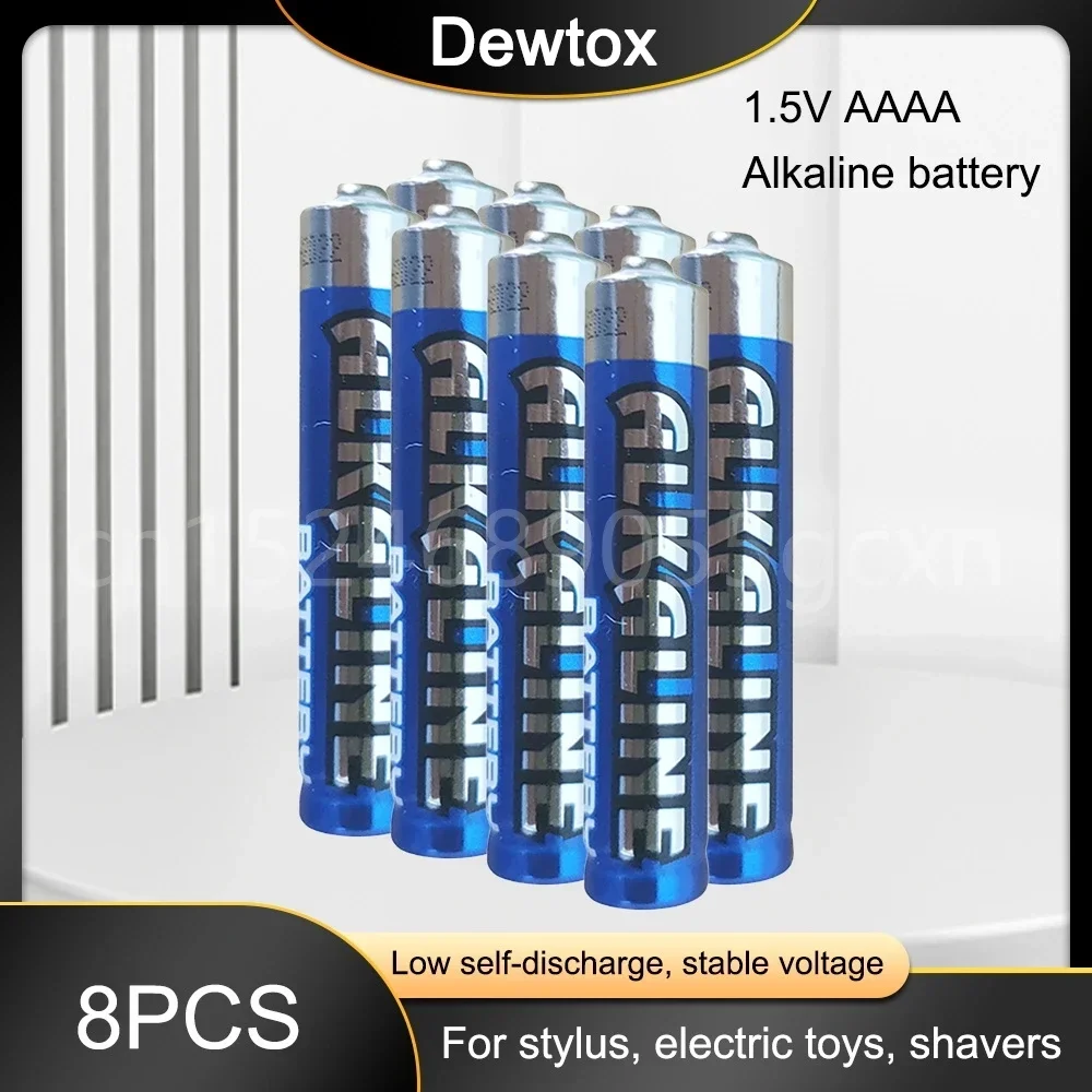 8PCS AAAA Battery 1.5V LR61 AM6 Alkaline Battery MN2500 E96 4A Dry Primary Battery