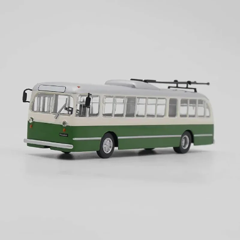 Diecast 1:72 scale Pullman 800 Chilean trolley bus alloy car model Adult Boy Toys Collectibles  Gifts Static finished ornaments