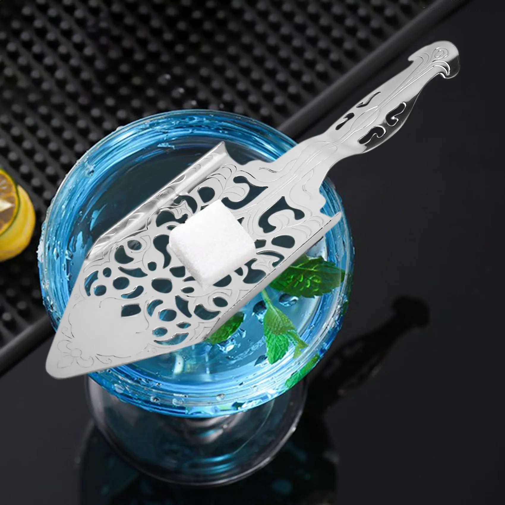 2 шт. ложки для абсента, набор для изготовления ложки для абсента из нержавеющей стали для коктейлей, готический абсент, фонтанная ложка, капельница, хит продаж