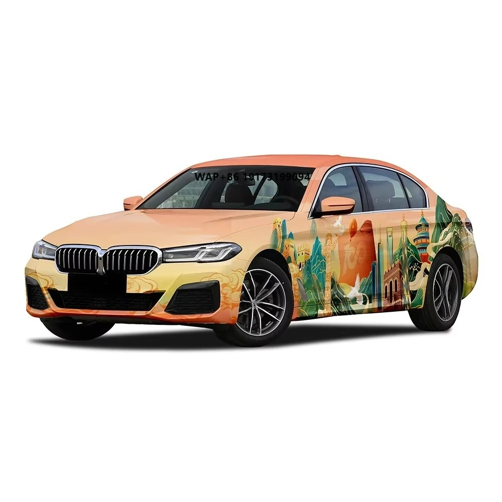 

Wholesale Custom Graffiti Car Wrapping Vinyl Film Sticker PVC Material Anti-scratch Color-Changing Function for Car Body