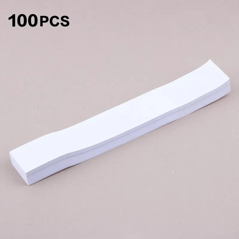 100pcs Money Bands Self-adhesive Tear Resistant Self Sealing Cash Straps Professional White Money Wrappers For Supermarkets