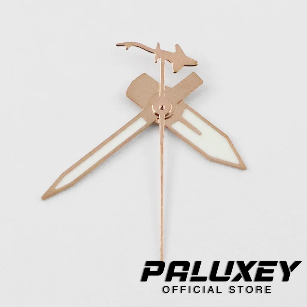 C3 Leuchtende Uhren Zeiger Shark Sekundenzeiger Teile Passend für NH34 NH35 NH36 NH38 NH39 NH70 NH72 Uhrwerk Uhrzeiger