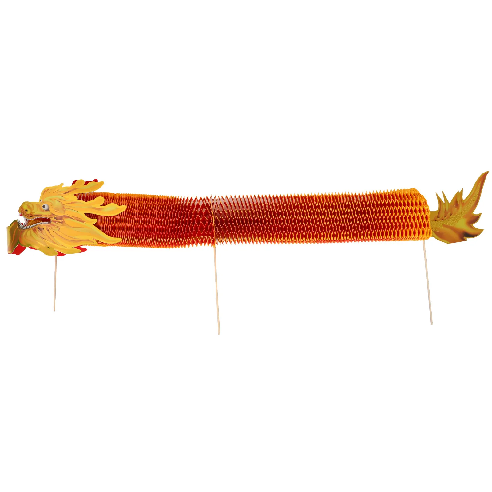 

Праздничный бумажный дракон для фотосессий, украшение для вечеринки в честь Китайского Нового года, 3D-дракон, декор для Китайского Нового года