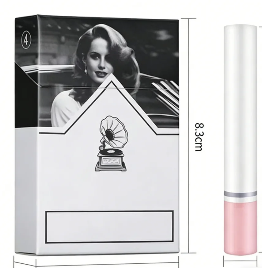 4 Pcs/Set Cigarette Lipstick Set Matte Lip Gloss Long Lasting Waterproof Nude Lip Tint Makeup Cosmetics
