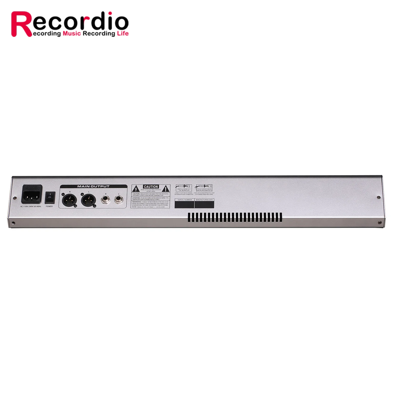 Consola mezcladora multifunción de 16 canales GAX-GBR16 con ecualizador de 7 bandas y 99 efectos DSP adecuada para puesta en escena