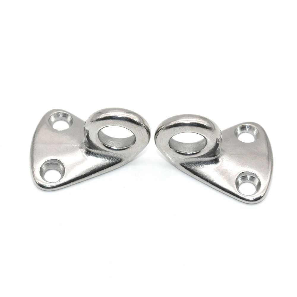 2pcs 316 Stainless Steel Boat Fending Hooks Fender Spring Hook Snap Attach Rope Boat Sail Tug Ship  Boat Accessories Marine
