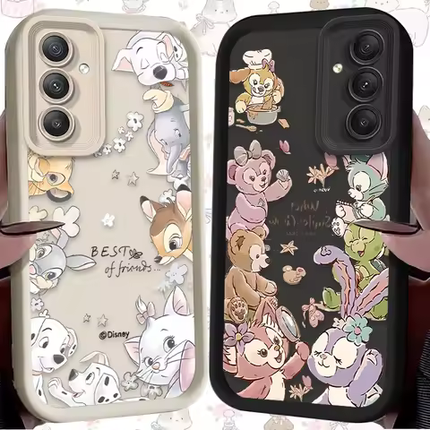 Disney Cartoon Animals Case For Samsung Galaxy A54 A05 A05S A34 A24 A14 A53 A33 A23 A13 A52 A52S A32 A22 A12 A71 A51 A31 A50