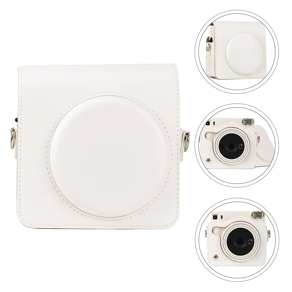 

Camera Storage Bag Bags for Case Carrying Handbag Adjustable Pu Accessories with Strap