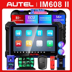 Autel MaxiIM IM608 II IMMO Key Fob Programming Tool 2 Years Updates Updated of IM608PRO XP400PRO Key Programmer Diagnostic Tool