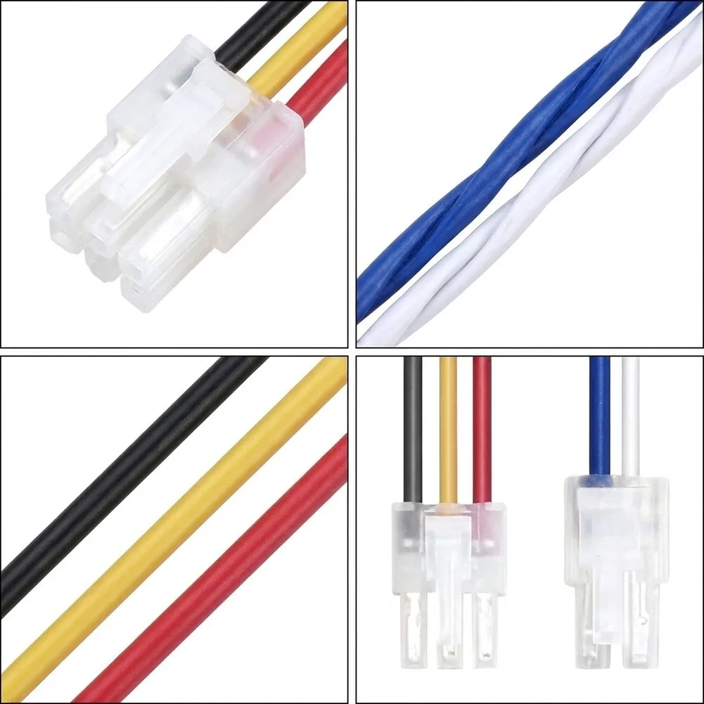 For Ceiling Fan Light Extension Cord with Integrated Terminal for Use in Fan Light Kit Installation and Repair