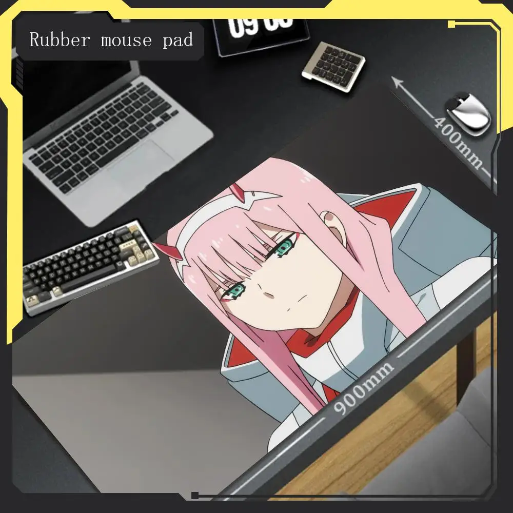 Anime Muismat Lieveling In De Franxx Nul Twee Muismat High-Definition Printing Anime Grote Game Muismat Gameconsole Muis P