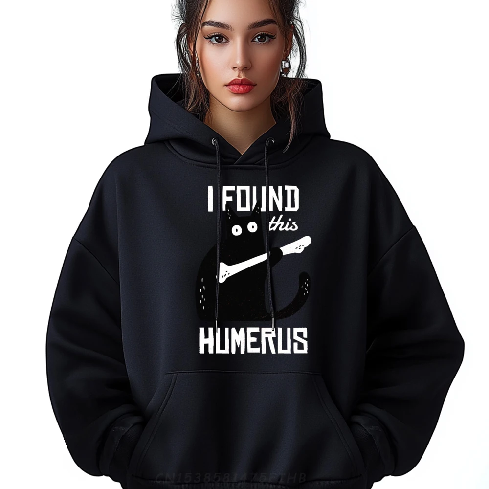 

Scary I Found This Humerus Cat Black Humorous Medical Vintage Pullover Hoodies Hoodie Homme Big And Tall Christmas